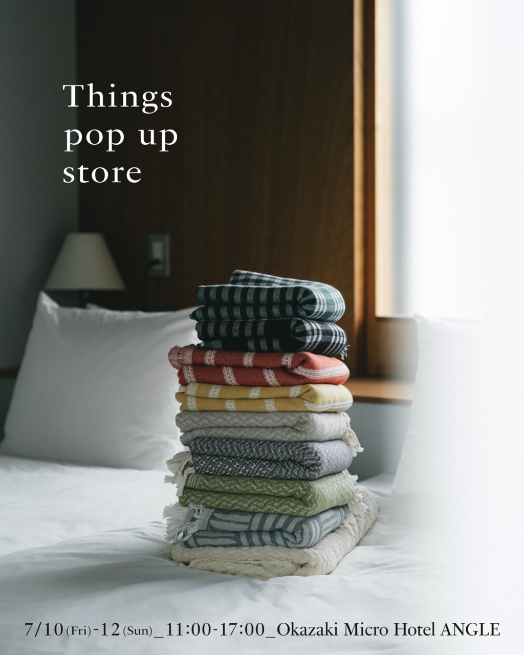 【7/10、11、12開催】Things pop up store